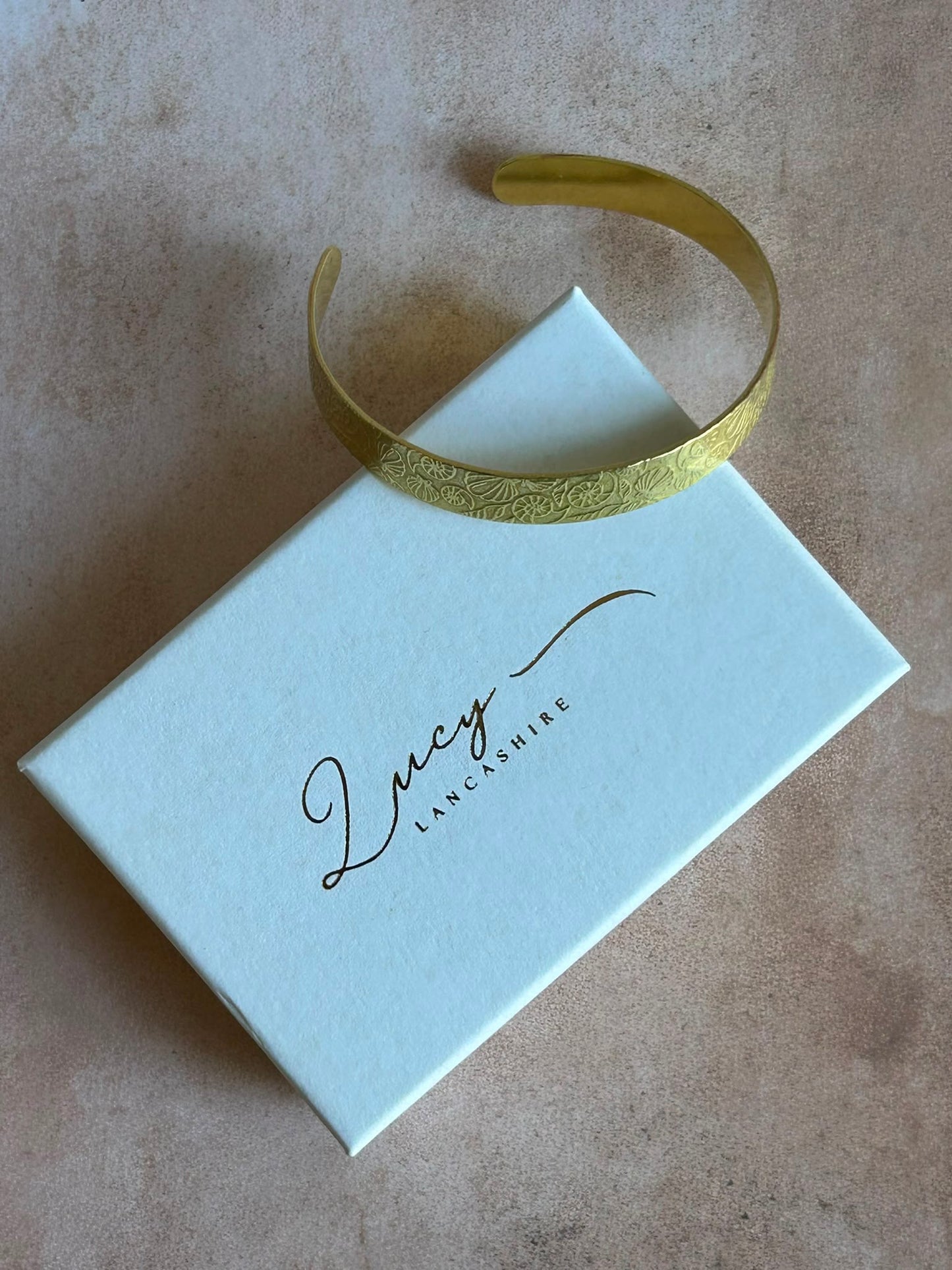 Brass Sea Shell Cuff