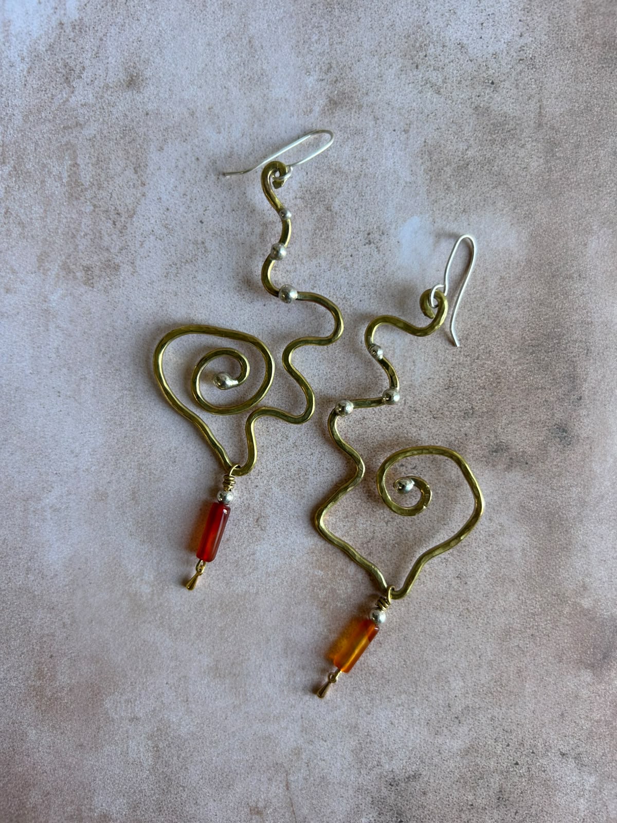 Asymmetrical statement Earrings