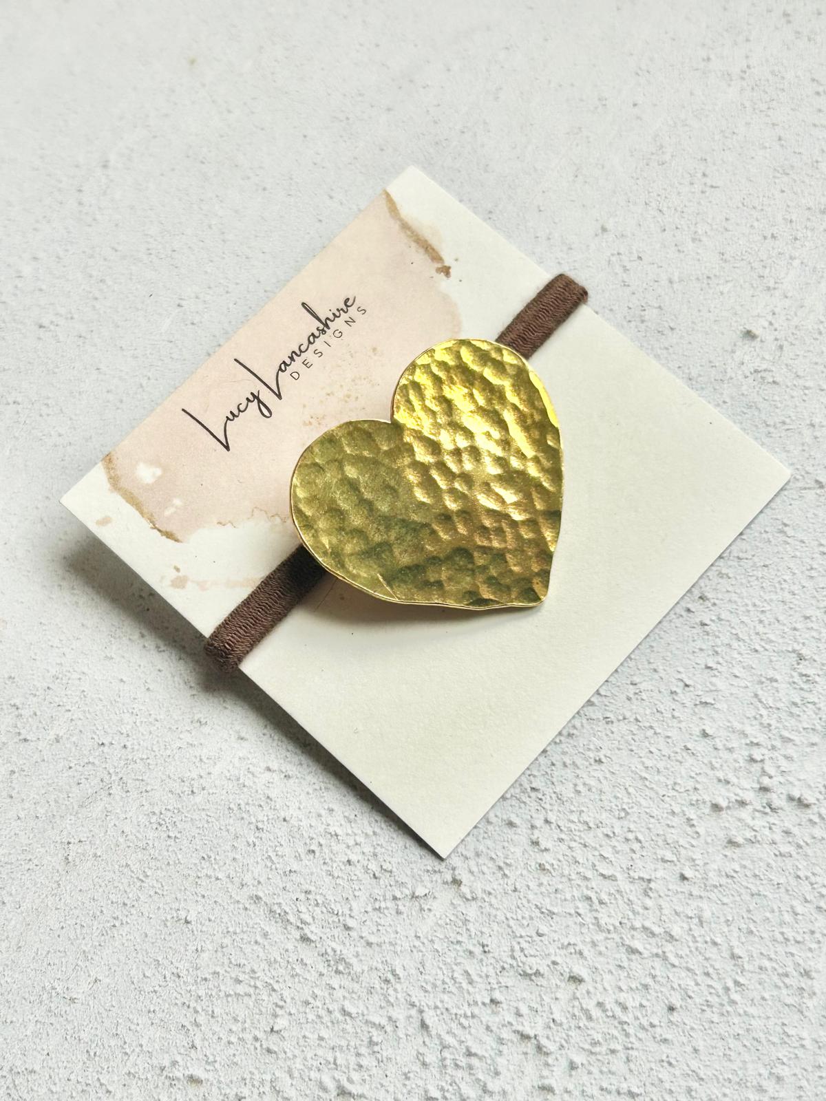 Brass Hair Ties