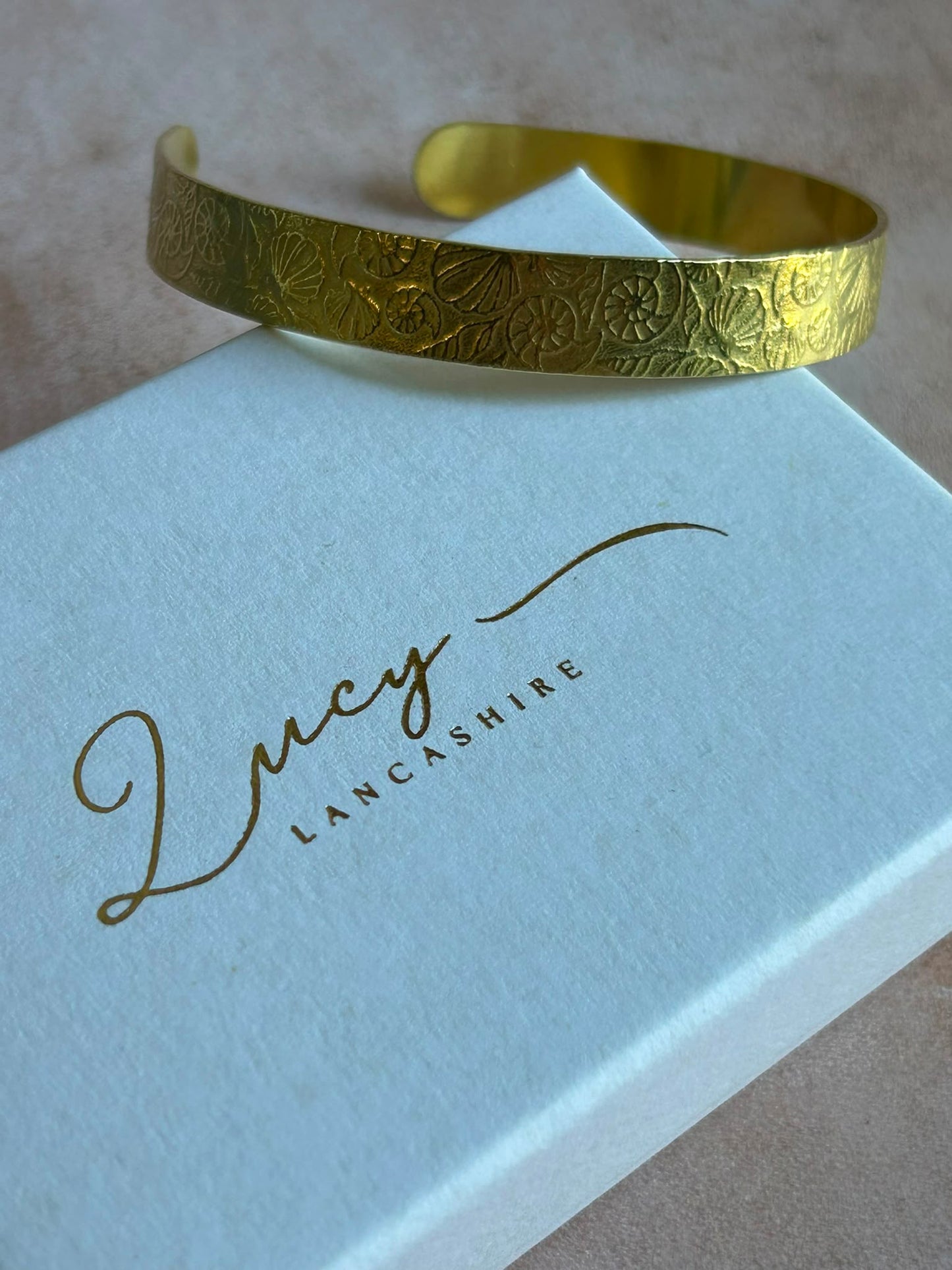 Brass Sea Shell Cuff
