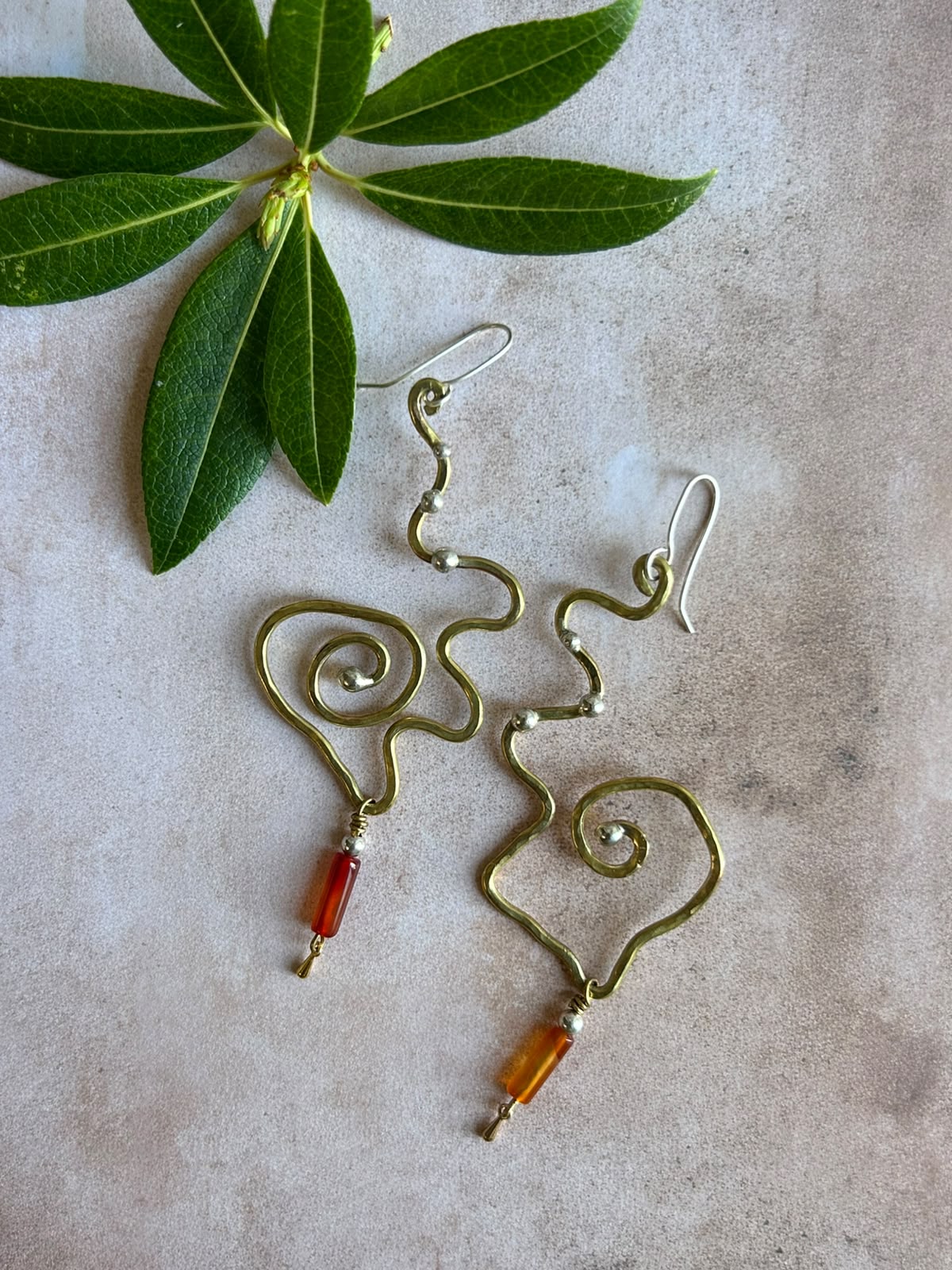 Asymmetrical statement Earrings